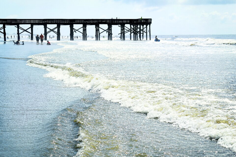 Wave waves surfing