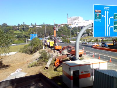 Wellesley Street Underpass Construction I