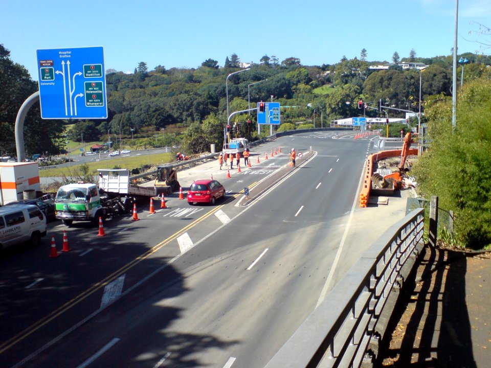 Wellesley Street Underpass Construction II