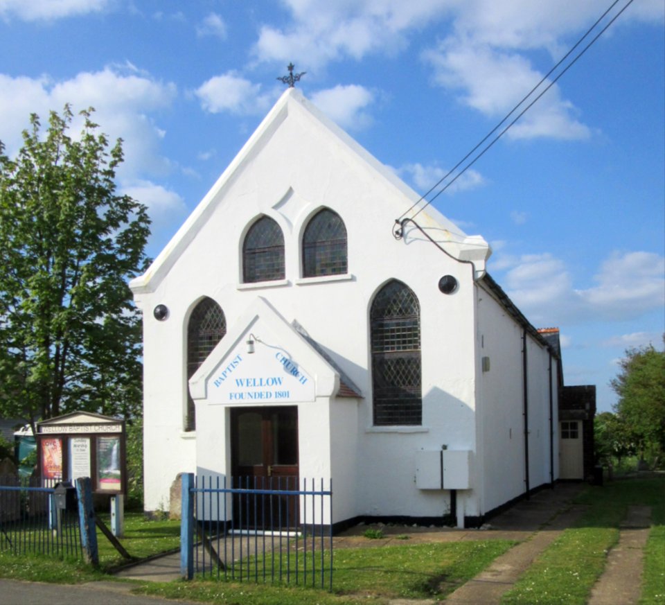 Wellow Baptist Church, Main Road (B3401), Wellow (May 2016) (5)