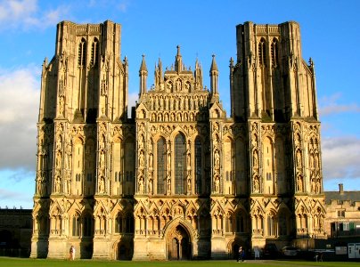 Wells Cathedral, West front photo