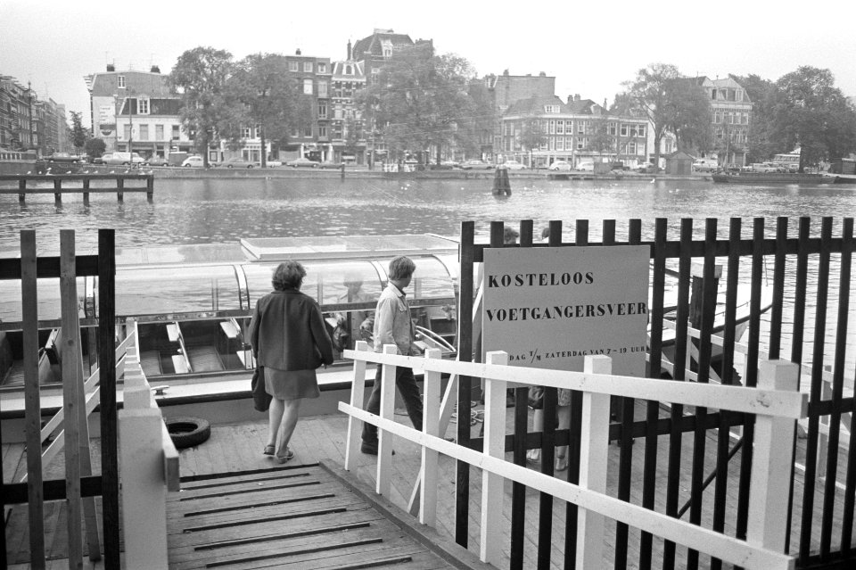 Werkzaamheden aan Amstelbrug, Amsterdam, Bestanddeelnr 924-8008