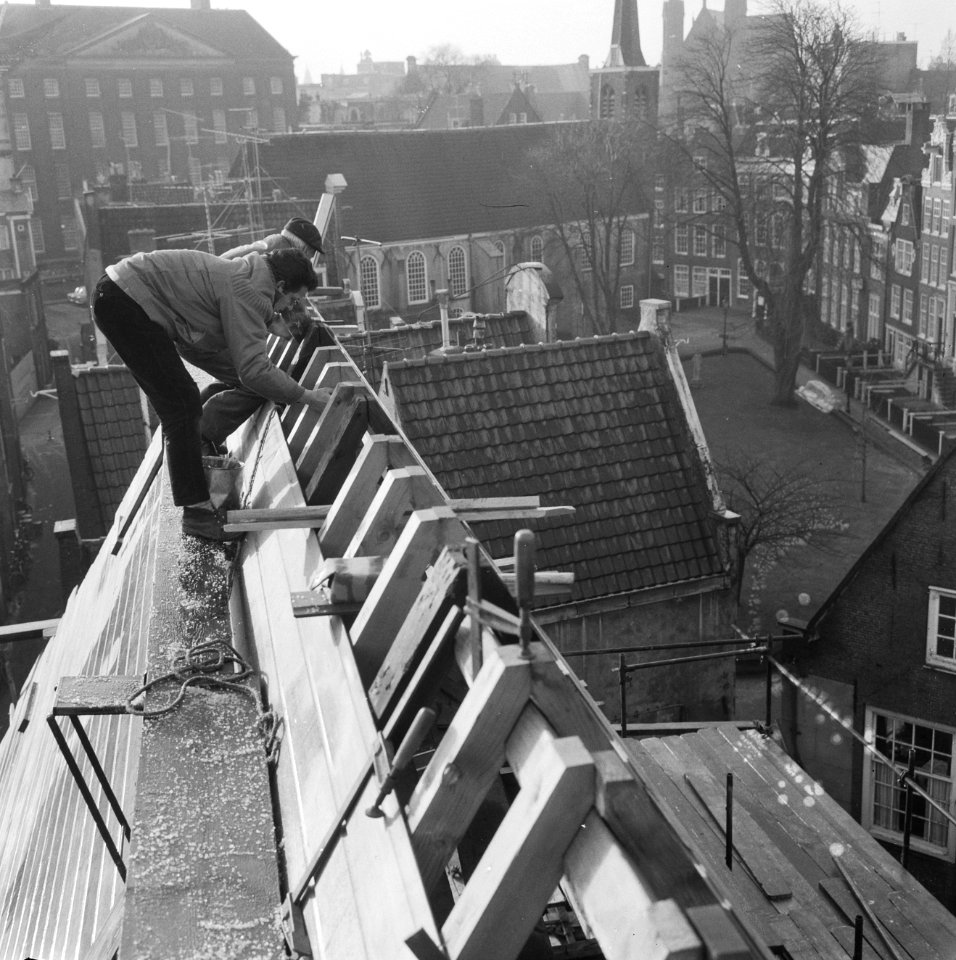 Werkzaamheden aan Amsterdams Historisch Museum (voormalig Burgerweeshuis), Bestanddeelnr 918-6372