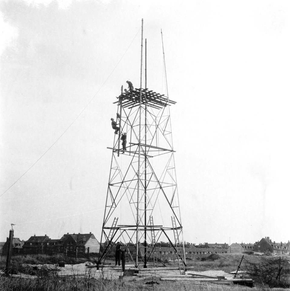 Wederopbouw van radiostation te Scheveningen, Bestanddeelnr 900-9090