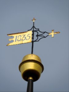 Weather vane church Büchel, Thuringia