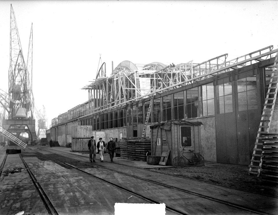 Wederopbouw haven van Rotterdam, Bestanddeelnr 903-0939