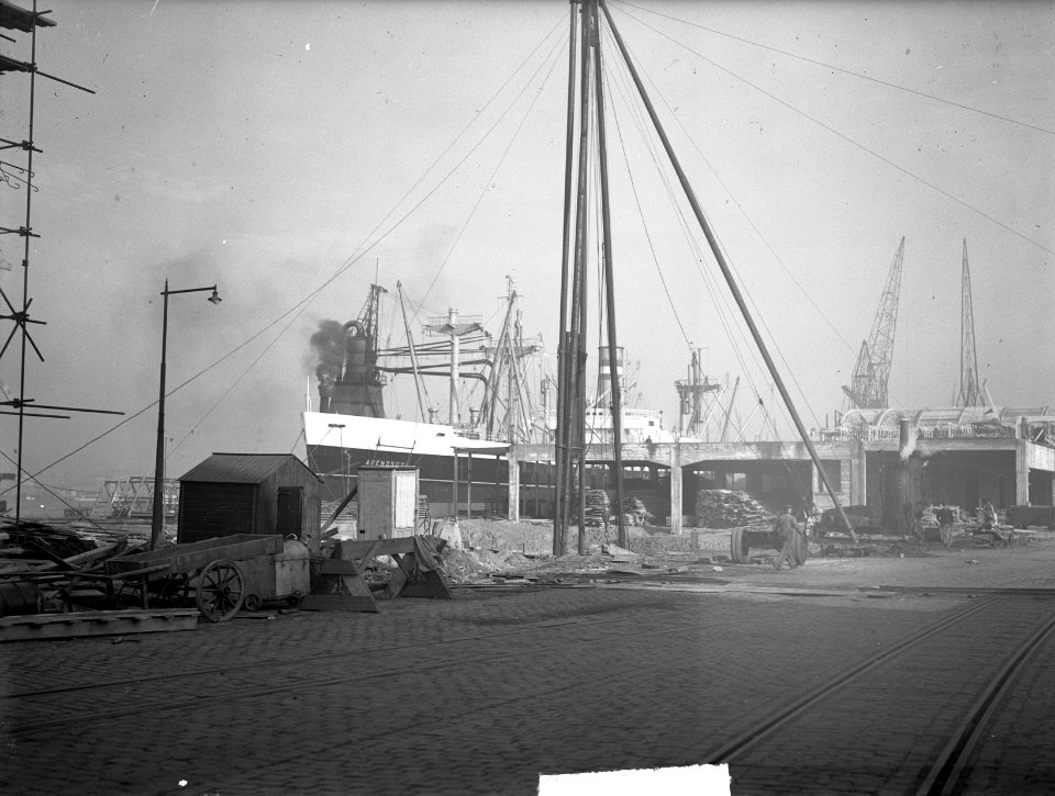 Wederopbouw haven van Rotterdam, Bestanddeelnr 903-0937