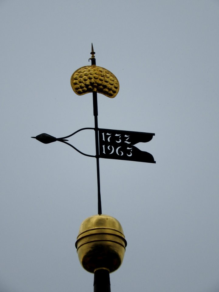 Weather vane church Wichmar
