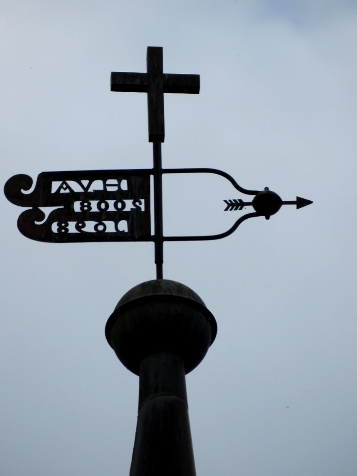 Weather vane church Steudnitz
