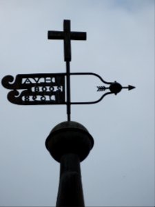 Weather vane church Steudnitz