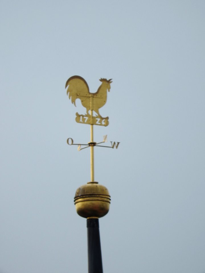 Weather vane church Wallrode