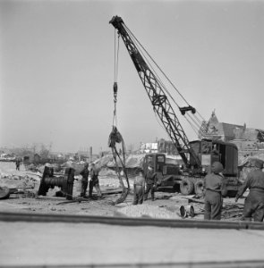 Wederopbouw Vlissingen Herstelwerk aan een haveninstallatie, Bestanddeelnr 900-2588