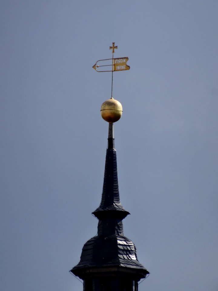 Weather vane church Nausitz
