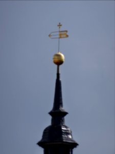 Weather vane church Nausitz