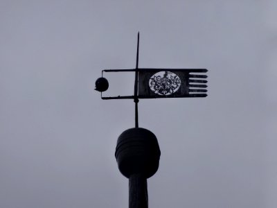 Weather vane church Buhla