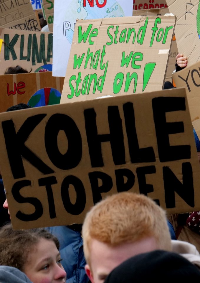 We stand for what we stand on! Kohle stoppen, Berlin, 25.01.2019 (cropped)