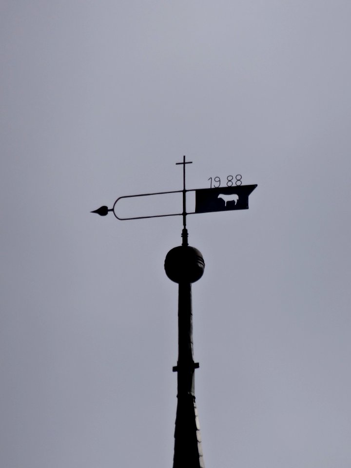 Weather vane church Hemleben