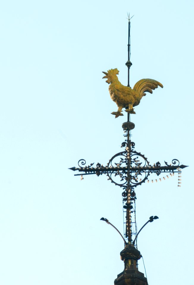 Weather vane of Santa Efigenia Church