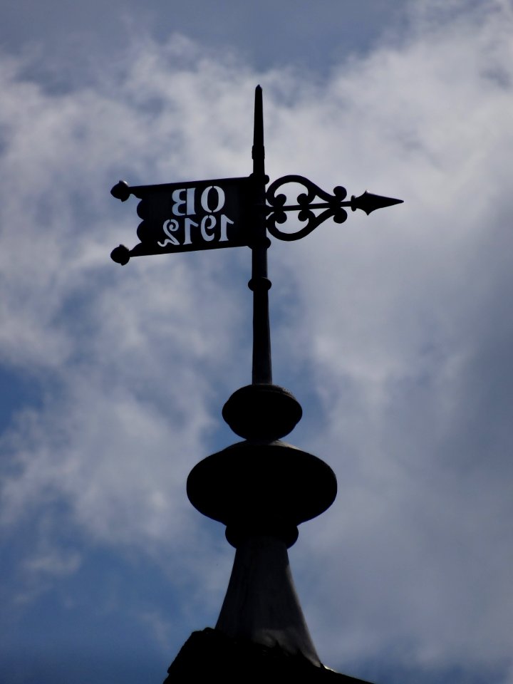 Weather vane house Marktgölitz