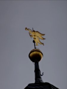 Weather vane church Streufdorf