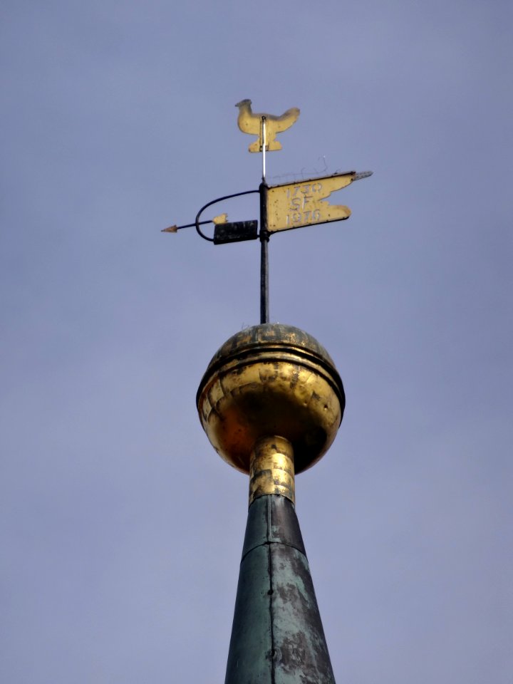 Weather vane church Schmerfeld