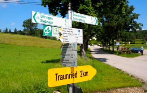 Wegweiser Kirch-Siebnach