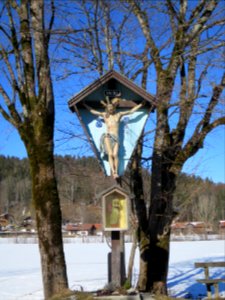 Wegkreuz Schärfen