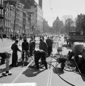 Wegwerkers (tramrails), Bestanddeelnr 917-6125