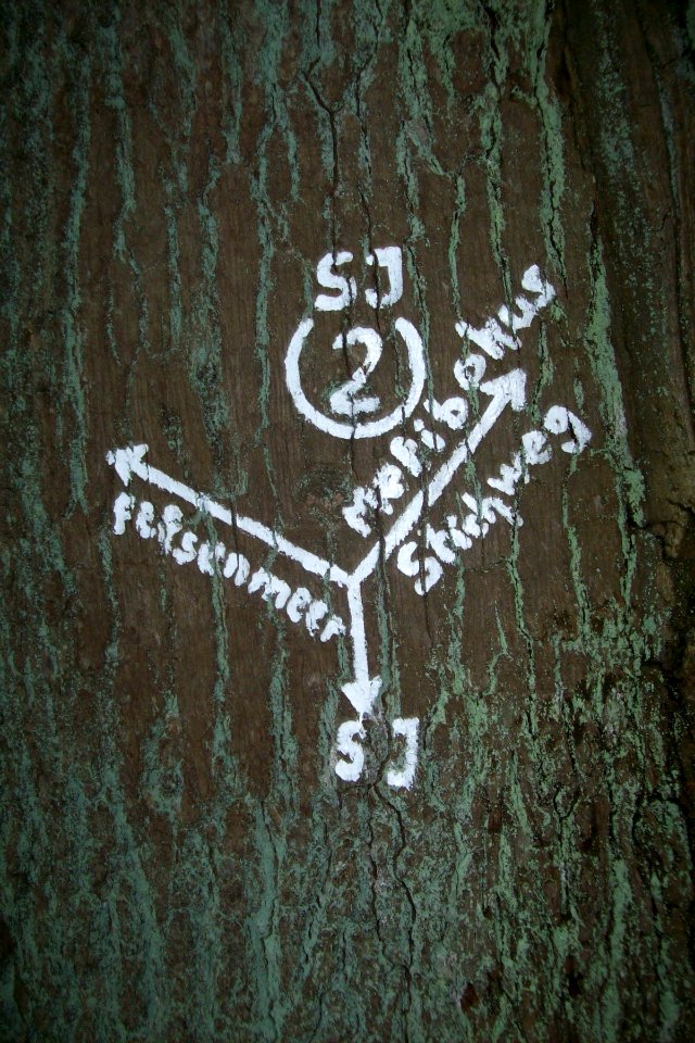 Wegweiser am Melibokus
