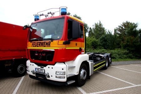 Wechselladerfahrzeug 1-66-1, Feuerwehr Bremerhaven, Jubiläumsfeier 125 Jahre Feuerwehr Bremerhaven