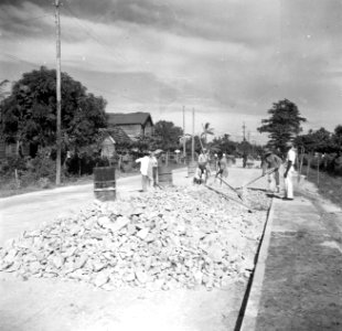 Wegenbouw in Suriname, Bestanddeelnr 252-6165