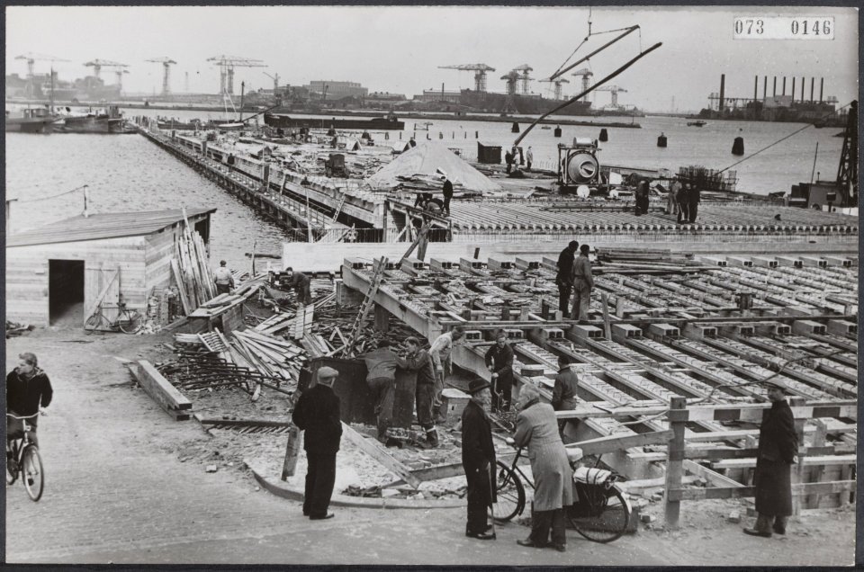 Wegenbouwkunde, waterbouwkunde, veerponten, Bestanddeelnr 073-0146