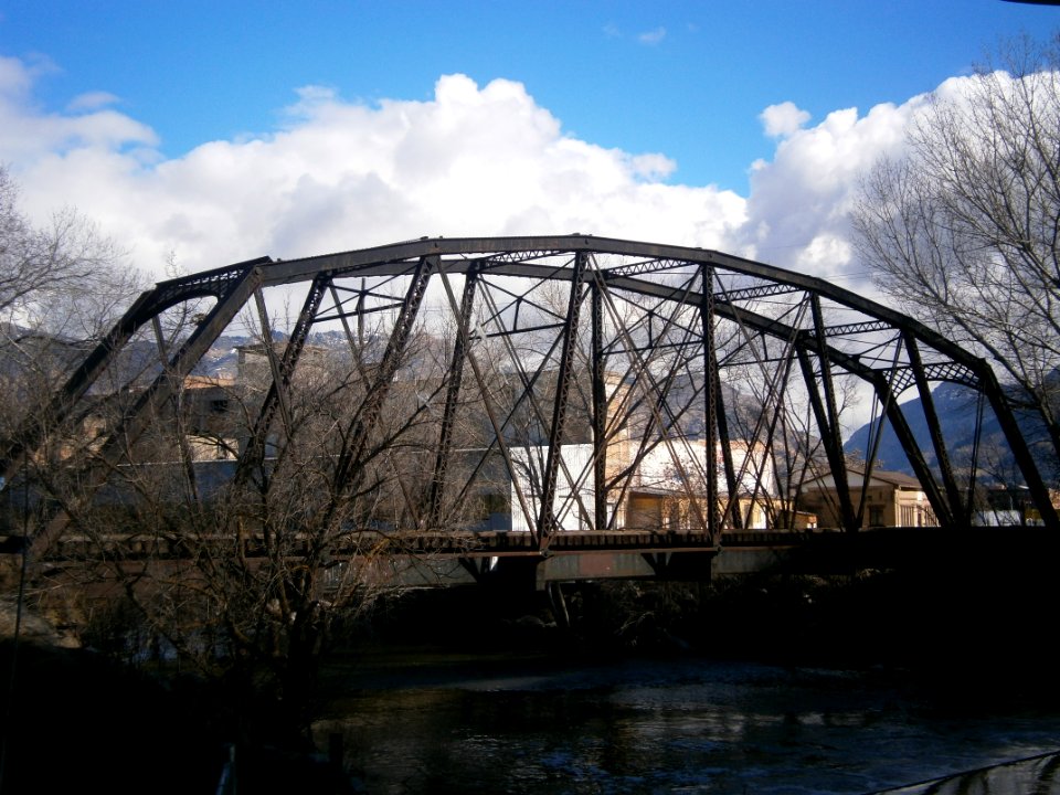 Weber River RR Bridge Ogden Utah