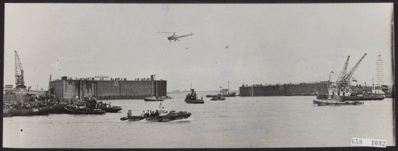 Watersnood 1953. Vrijdagochtend is het derde en vrijdagavond het vierde en laats, Bestanddeelnr 059-1092