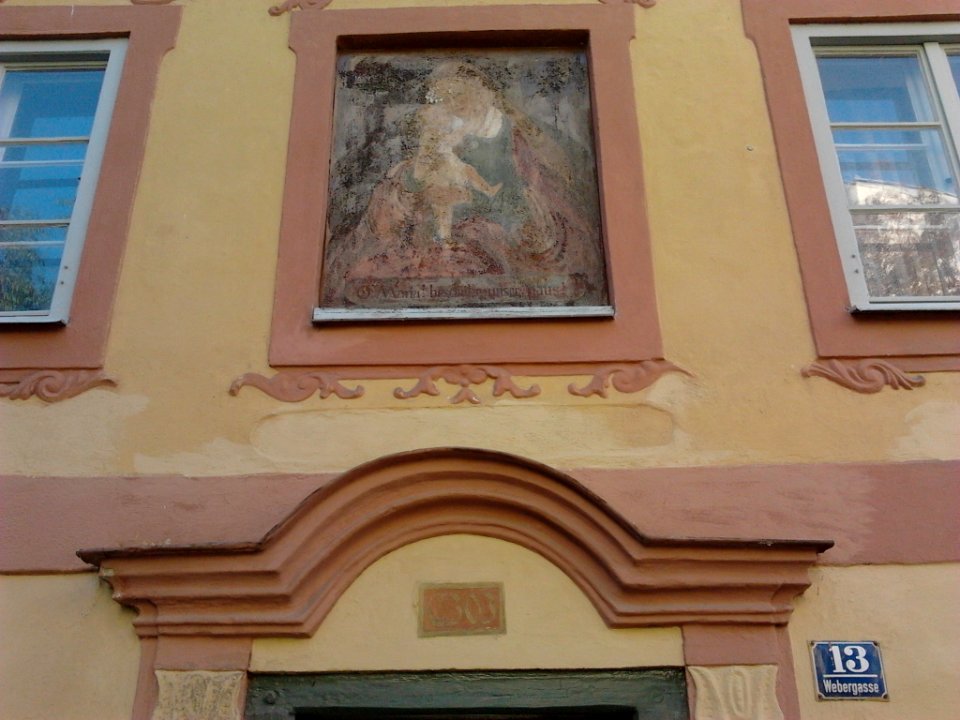 Webergasse 13 Eichstätt -Tür