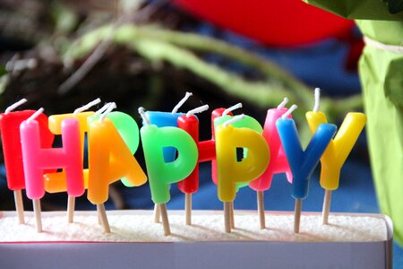 Greeting birthday candles birthday wishes