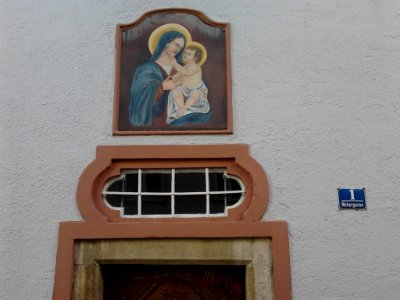 Webergasse 1 Eichstätt -Tür