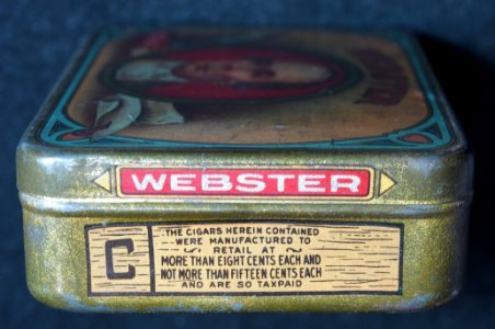 Webster Colorado Claro sigarenblikje, foto 4