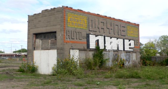Wayne Auto Truck and Trailer north garage from SW 1