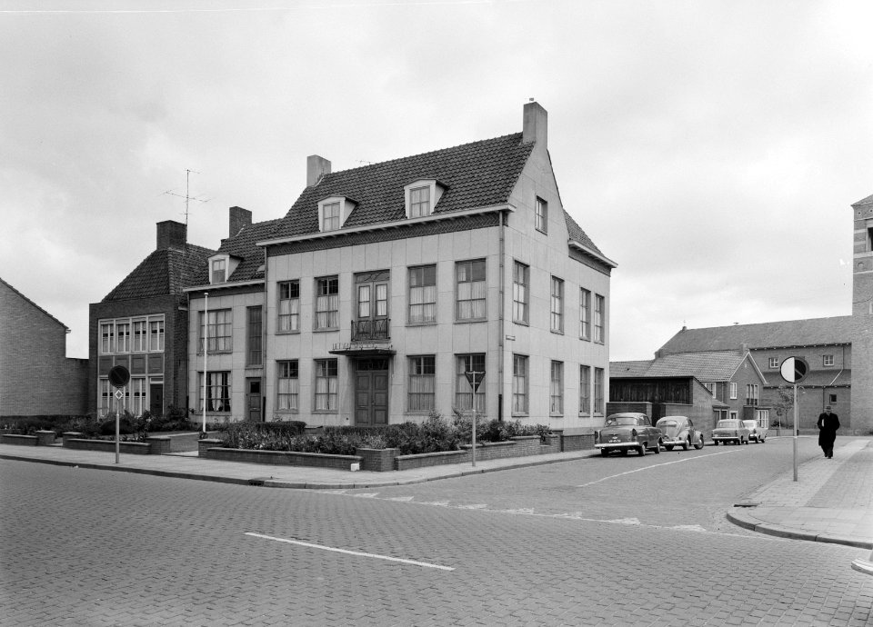 Waterschapshuizen, exterieur, vrije van sluis, Bestanddeelnr 165-0195
