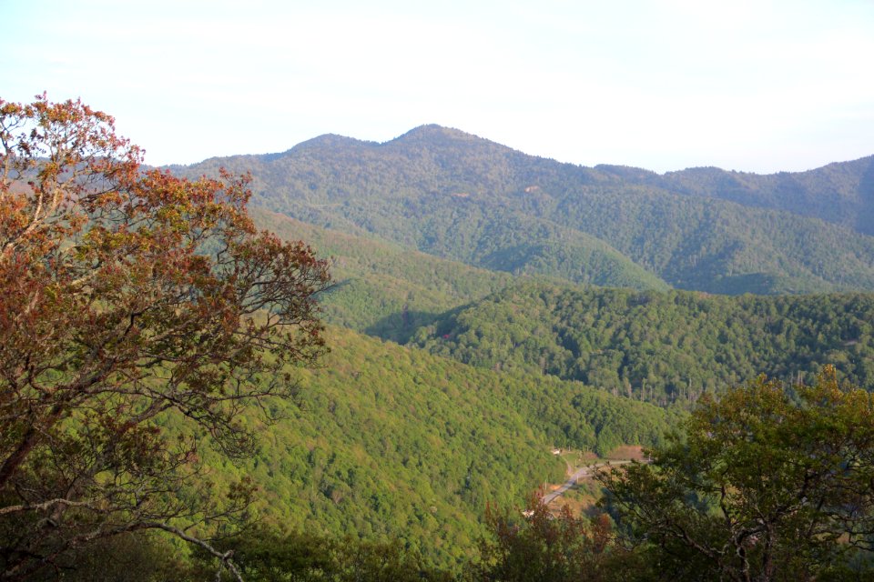 Waterrock Knob viewed from the Plott Balsams overlook, May 2017 2