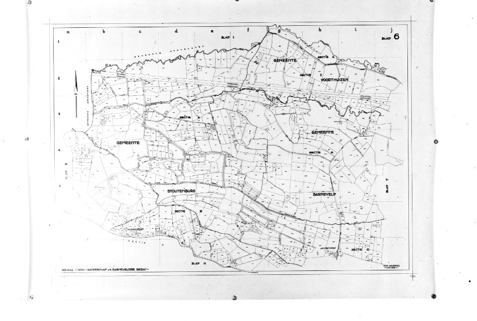 Waterschappen, overzichtskaarten, Barneveldse Beek, Bestanddeelnr 253-6949