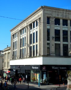 Waterstones Bookshop, Junction of West Street and North Street, Brighton (August 2014)