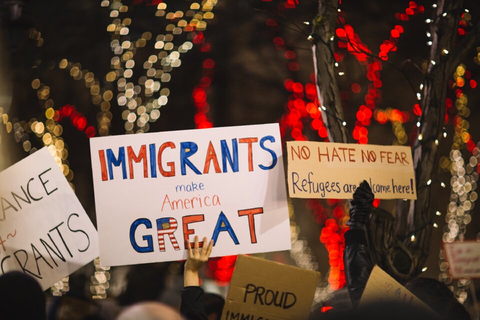 Protest immigrants us