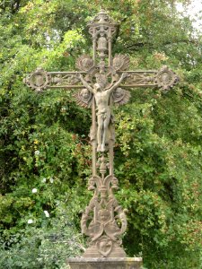 Watronville (Meuse) croix de chemin (01), la croix