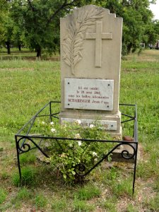 Watronville (Meuse) memorial Jean Scharinger 1944