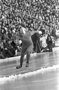 Wereldkampioenschappen schaatsen in Oslo, Jorritsma in aktie op de 500 meter, Bestanddeelnr 920-0657