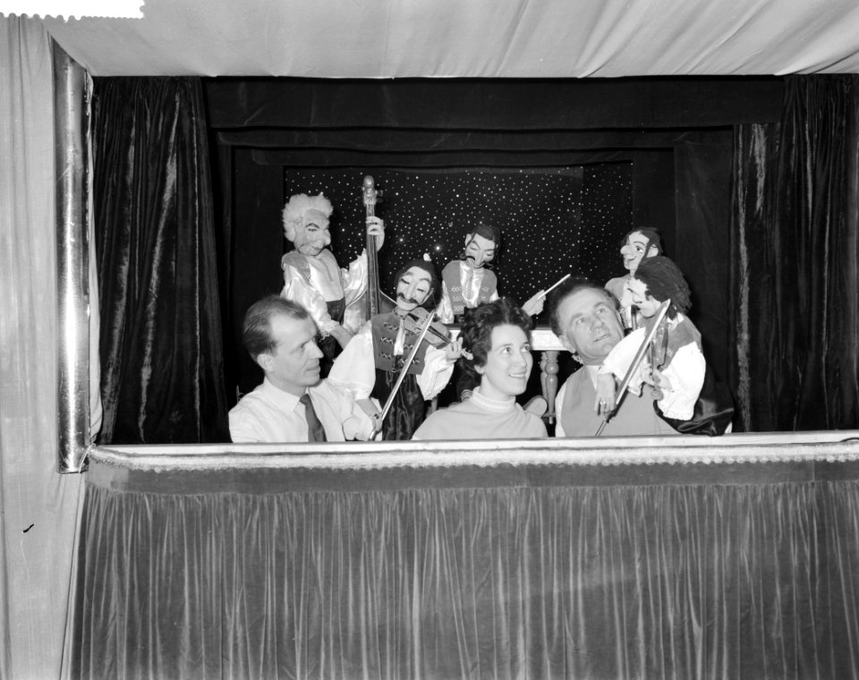 Weens poppentheater van Rolf Trexler uit Wenen in Amsterdam, Bestanddeelnr 911-0591
