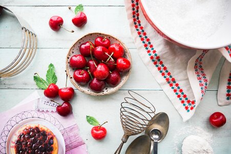 Utensils bake food photo