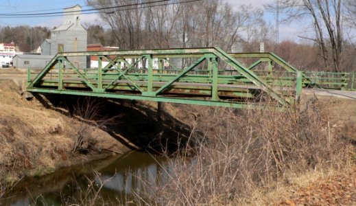 Weeping Water, Nebraska Randolph St bridge from SW 1